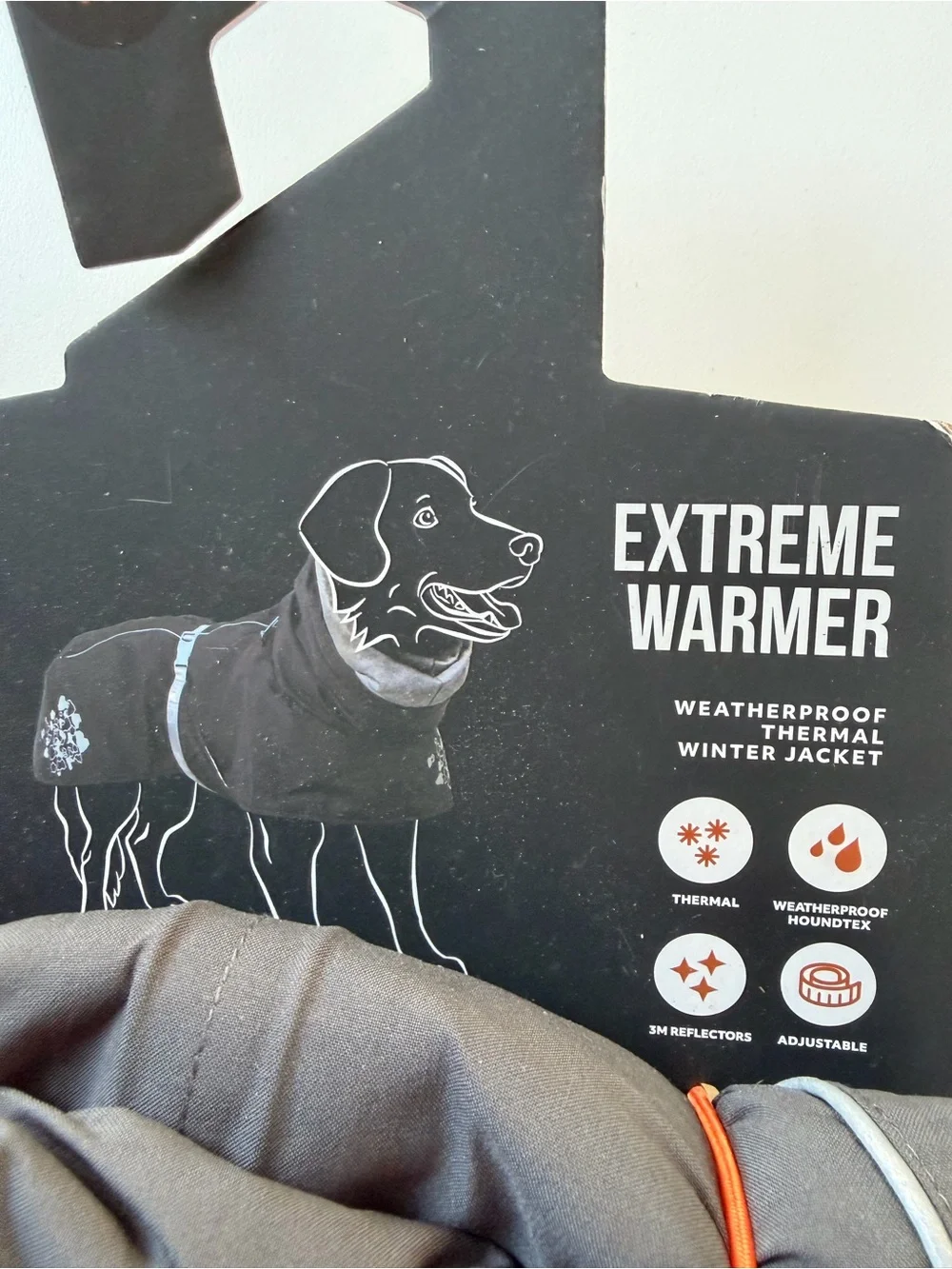 Extreme Warmer Dog Apparel - Charcoal Gray